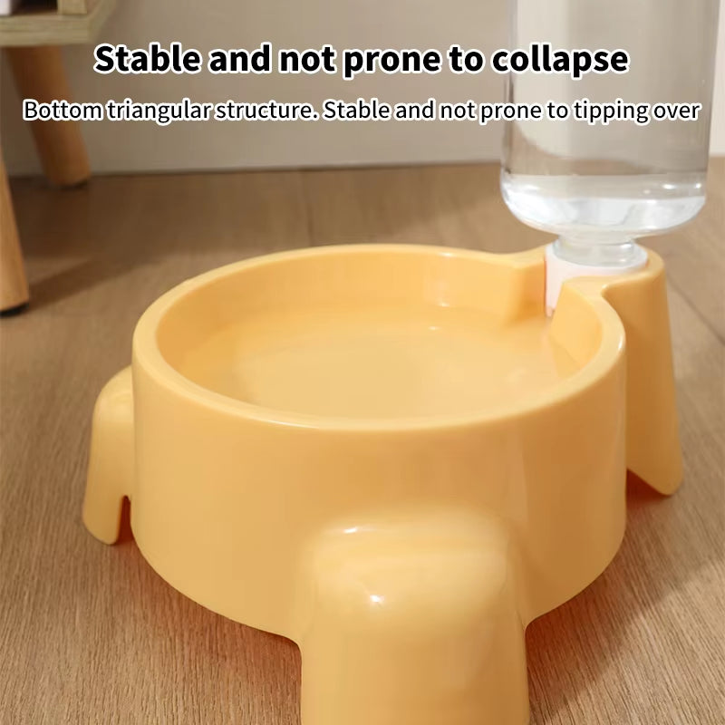 Pet Water Bottle Automatic Water Feeding for a Single Bowl of Drinking Water Puppy Cat Drinking Bowl Dispenser Pet Supplies
