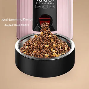 PawCare | Smart Automatic Pet Feeder | Dual Power and Stainless Steel Bowl