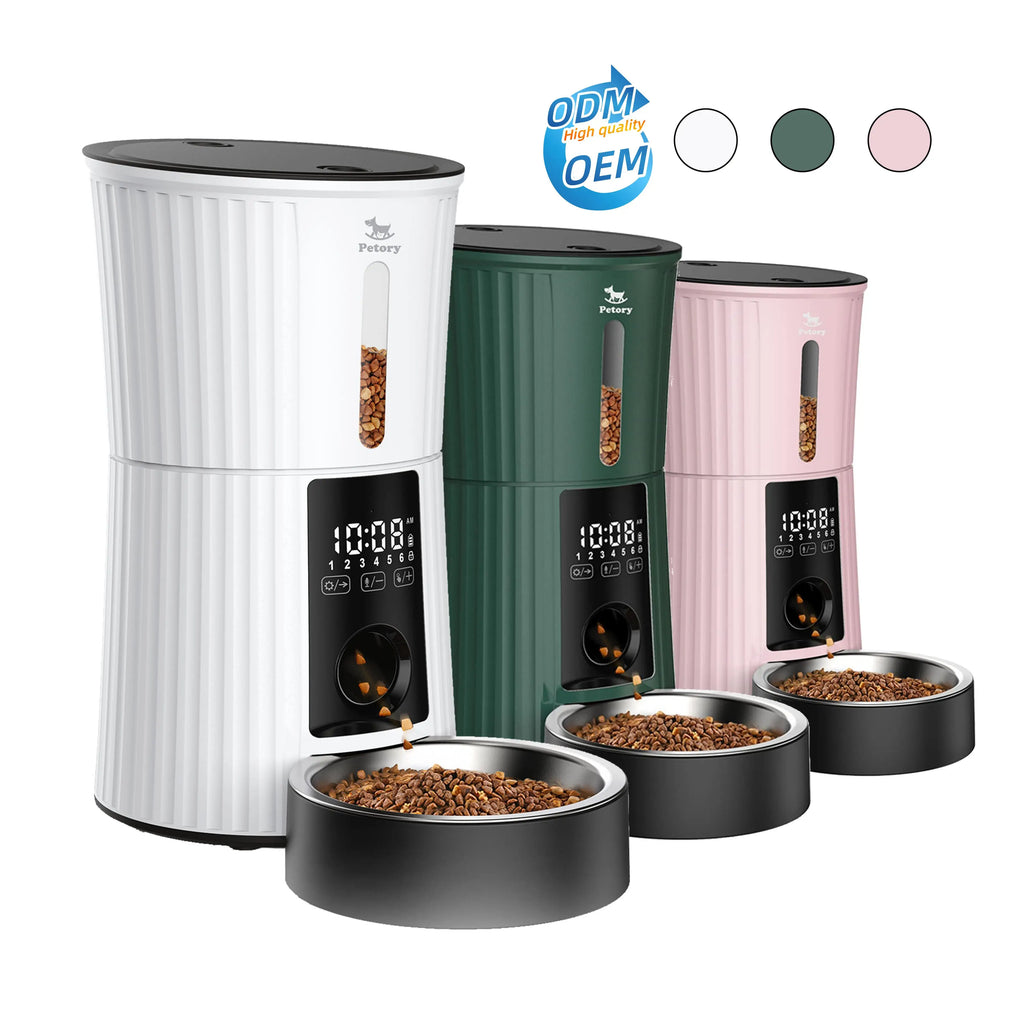 PawCare | Smart Automatic Pet Feeder | Dual Power and Stainless Steel Bowl