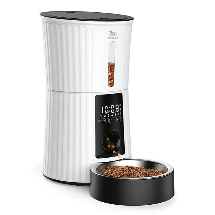 PawCare | Smart Automatic Pet Feeder | Dual Power and Stainless Steel Bowl